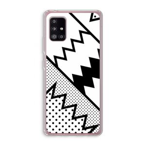Pop Art #5: Samsung Galaxy A51 5G Transparant Hoesje
