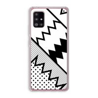 Pop Art #5: Samsung Galaxy A51 5G Transparant Hoesje