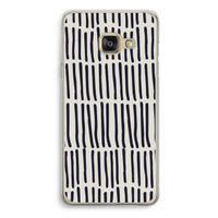 Moroccan stripes: Samsung Galaxy A3 (2016) Transparant Hoesje