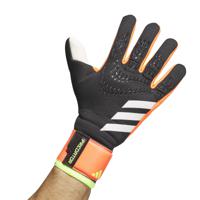 adidas Predator League Keepershandschoenen Zwart Wit Oranje - thumbnail