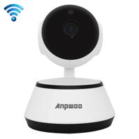 Anpwoo YT001 720P HD WiFi IP-Camera met 6 infrarood LEDs voor PC's ondersteuning van bewegingsdetectie & nachtzicht & TF kaart (Max 64GB)