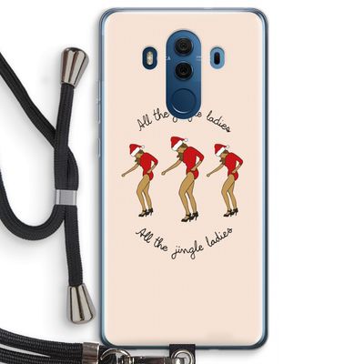 Jingle Ladies: Huawei Mate 10 Pro Transparant Hoesje met koord