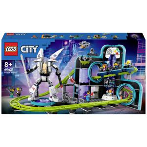 LEGO® CITY 60421 Achtbaan met robot-mech