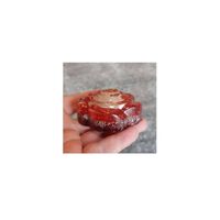 Orgonite Rode Roos voor Buiten - Roze kwarts