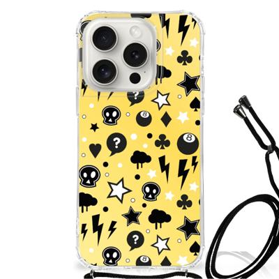 Extreme Case iPhone 15 Pro Punk Geel