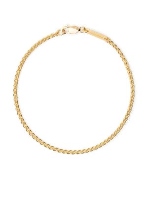 Tom Wood bracelet en chaîne à détails de clous - Or