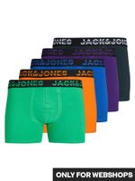 Jack & Jones Jack & Jones Boxershorts Heren Trunks JACDALLAS 5-Pack - thumbnail
