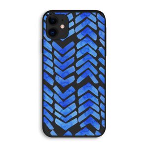 Blauwe pijlen: iPhone 11 Biologisch afbreekbaar hoesje