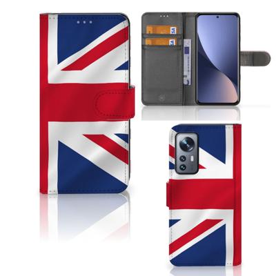Xiaomi 12 | 12X | Bookstyle Case | Groot-Brittannië