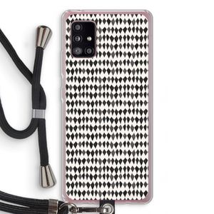 Crazy shapes: Samsung Galaxy A51 5G Transparant Hoesje met koord