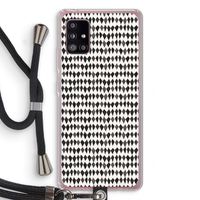 Crazy shapes: Samsung Galaxy A51 5G Transparant Hoesje met koord