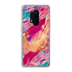Pastel Echoes: OnePlus 8 Pro Transparant Hoesje