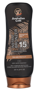 Australian Gold Lotion With Instant Bronzer SPF15 237 ml Zonbescherming