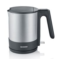 Severin WK3409 Waterkoker 1.7L 2200W RVS/Zwart - thumbnail