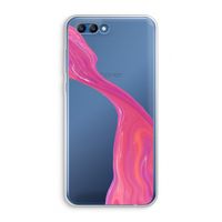 Paarse stroom: Honor 10 Transparant Hoesje