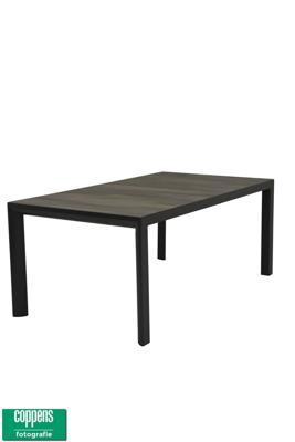 Qopps Kings tuintafel, 180 x 100 antraciet