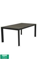 Qopps Kings tuintafel, 180 x 100 antraciet