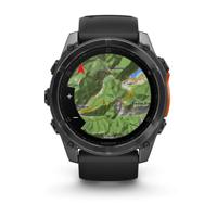 Garmin Fenix 8 3,56 cm (1.4") AMOLED 51 mm Digitaal 454 x 454 Pixels Touchscreen Grijs Wifi GPS