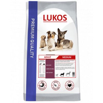 Lukos Adult Medium - premium hondenvoer 3 kg