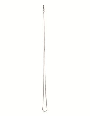Zilveren Collier Snake 60 cm Los