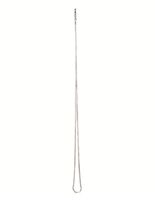 Zilveren Collier Snake 60 cm Los