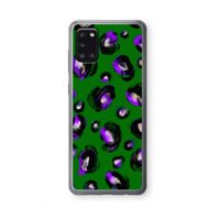 Green Cheetah: Samsung Galaxy A31 Transparant Hoesje