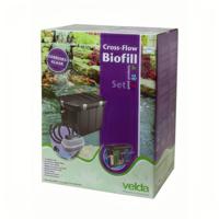 Velda Cross-Flow Biofill Set met UV-C - Energiezuinige Vijverfilter Kit voor Kristalhelder Water