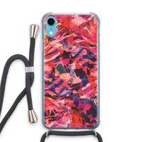 California: iPhone XR Transparant Hoesje met koord
