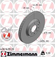 Remschijf Coat Z 430149920