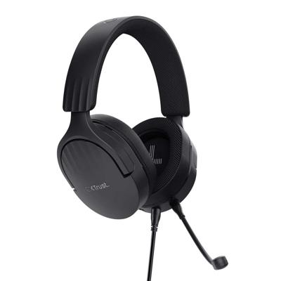 Hoofdtelefoon met microfoon Trust 24898 Zwart