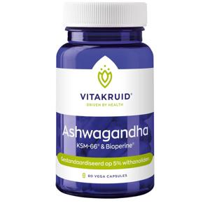 Vitakruid Ashwagandha KSM-66 & bioperine