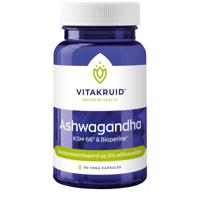 Vitakruid Ashwagandha KSM-66 & bioperine