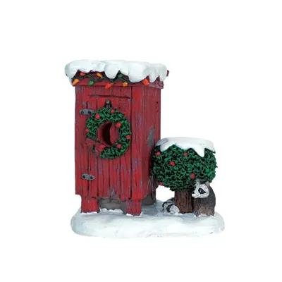Lemax christmas outhouse kerstdorp accessoire Plymouth Corners 2006