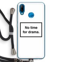No drama: Huawei P20 Lite Transparant Hoesje met koord