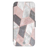 Samsung Galaxy S22 flipcase - Stone grid