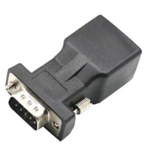 RJ45 Female to DB9 Male Adapter