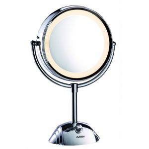 BaByliss 8438E make-upspiegel Vrijstaand Rond Roestvrijstaal BaByliss 8438E make-upspiegel Vrijstaand Rond Roestvrijstaal