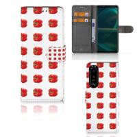 Sony Xperia 5III | Book Cover | Paprika Red