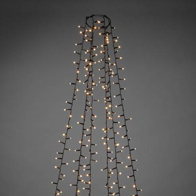 Konstsmide 6650-830 LED-boommantel Buiten Energielabel: F (A - G) werkt op het lichtnet Aantal lampen 660 LED Barnsteen Verlichte lengte: 2.4 m