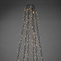 Konstsmide 6650-830 LED-boommantel Buiten Energielabel: F (A - G) werkt op het lichtnet Aantal lampen 660 LED Barnsteen Verlichte lengte: 2.4 m