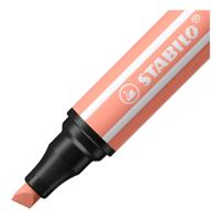 STABILO pen 68 max viltstift met dikke beitelpunt apricot