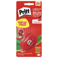 Lijmroller pritt compact permanent duo | 10 stuks