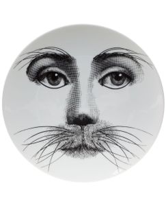 Fornasetti assiette "Tema e variazioni" - Blanc