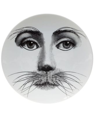 Fornasetti assiette "Tema e variazioni" - Blanc