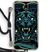 Cougar and Vipers: Samsung Galaxy J7 (2017) Transparant Hoesje met koord