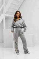 Hillside Stripe Trainingspak Dames Grijs - Maat XL - Kleur: Grijs | Soccerfanshop Hillside Stripe Trainingspak Dames Grijs - Maat XL - Kleur: Grijs | Soccerfanshop