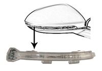 Knipperlicht VAN WEZEL, Inbouwplaats: Buitenspiegel rechts, u.a. fÃ¼r VW
