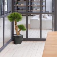 Pinus Bonsai kunstboom op voet 55cm