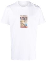 Maharishi t-shirt en coton à imprimé graphique - Blanc