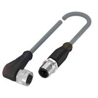 BALLUFF BCC03E5 Distributieleiding M12 x 1 Aantal polen (sensoren): 5 1.00 m 1 stuk(s)